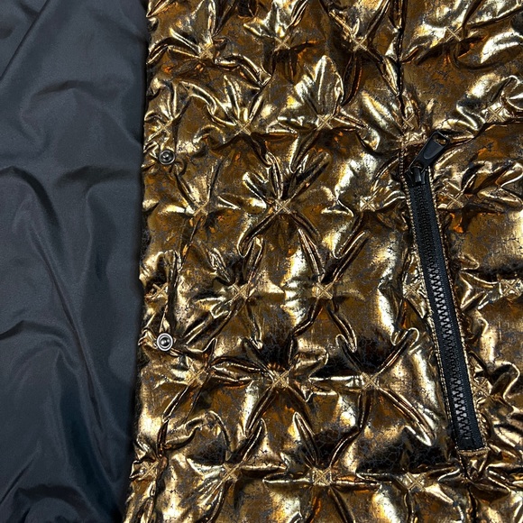 North Face Vest dark metallic gold - Picture 3 of 7